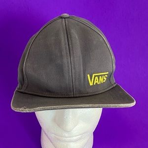 Vans Gray Cap with Yellow Logo
